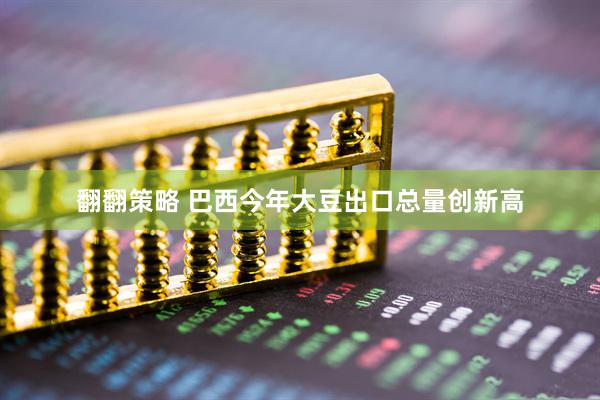 翻翻策略 巴西今年大豆出口总量创新高